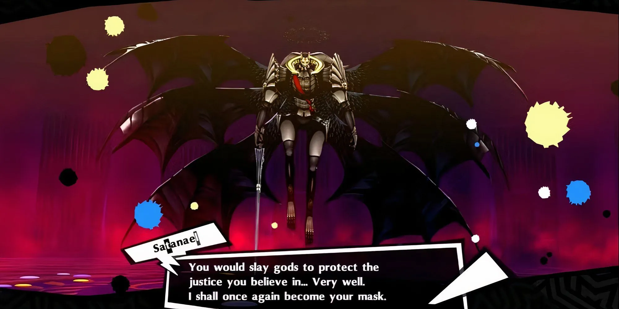 Persona Satanael dạng tiến hóa của Arsène trong Persona 5 Royal