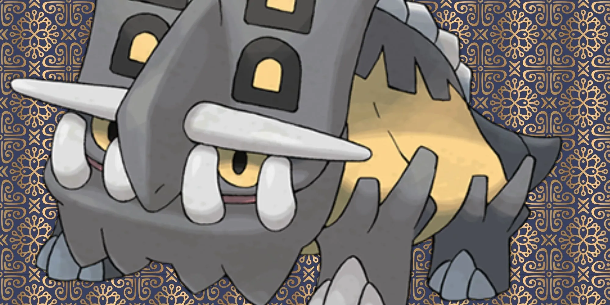 Pokémon Bastiodon tường thành phòng thủ kiên cố hệ Đá Thép