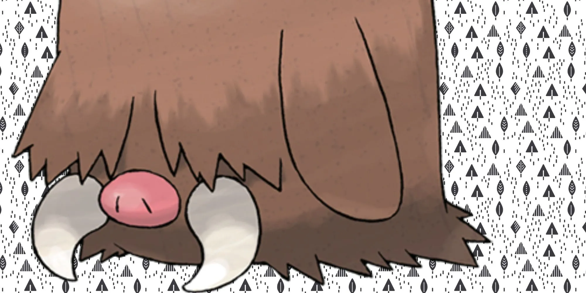 Pokémon khủng long Piloswine lông lá hệ Băng Đất