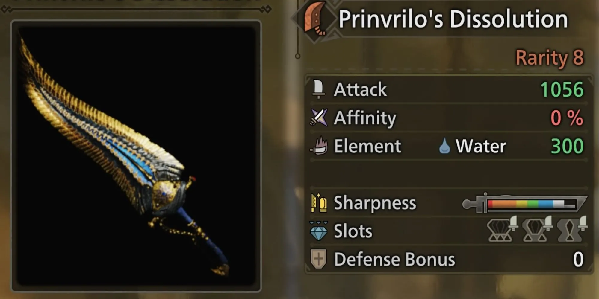 Prinvrilo's Dissolution Greatsword độc đáo từ Xu Wu trong Monster Hunter Wilds