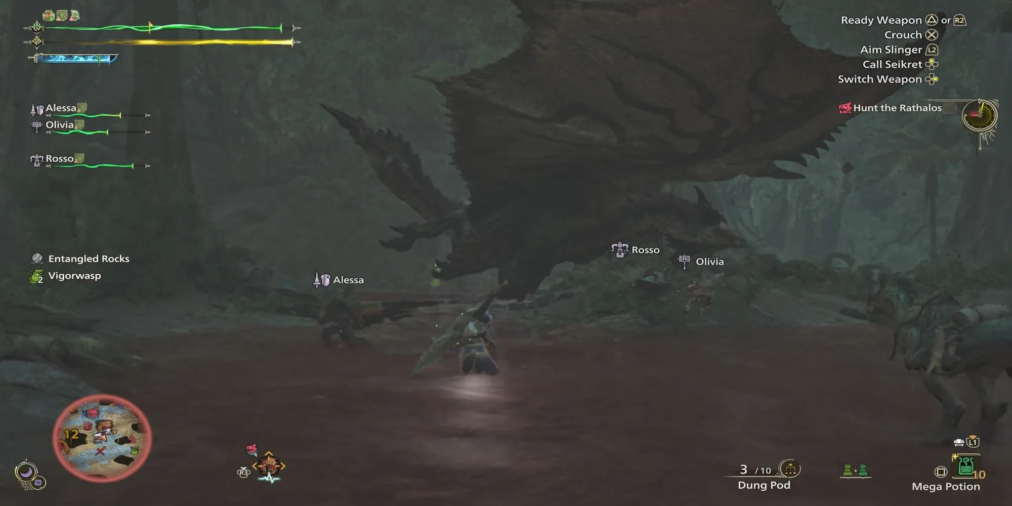 Rathalos, vua bầu trời, một quái vật biểu tượng trong Monster Hunter Wilds