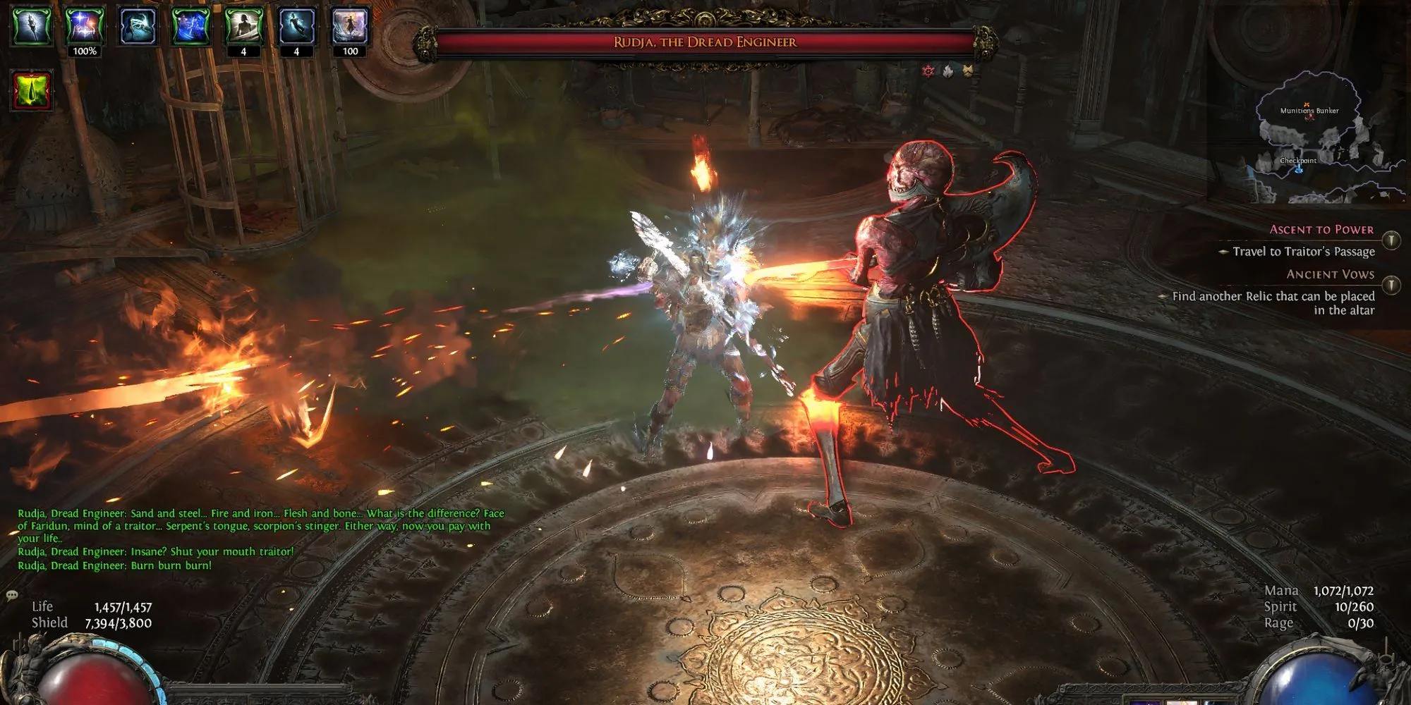 Rudja, Kỹ Sư Đáng Sợ với những cạm bẫy thuốc nổ trong Path of Exile II Hồi 2