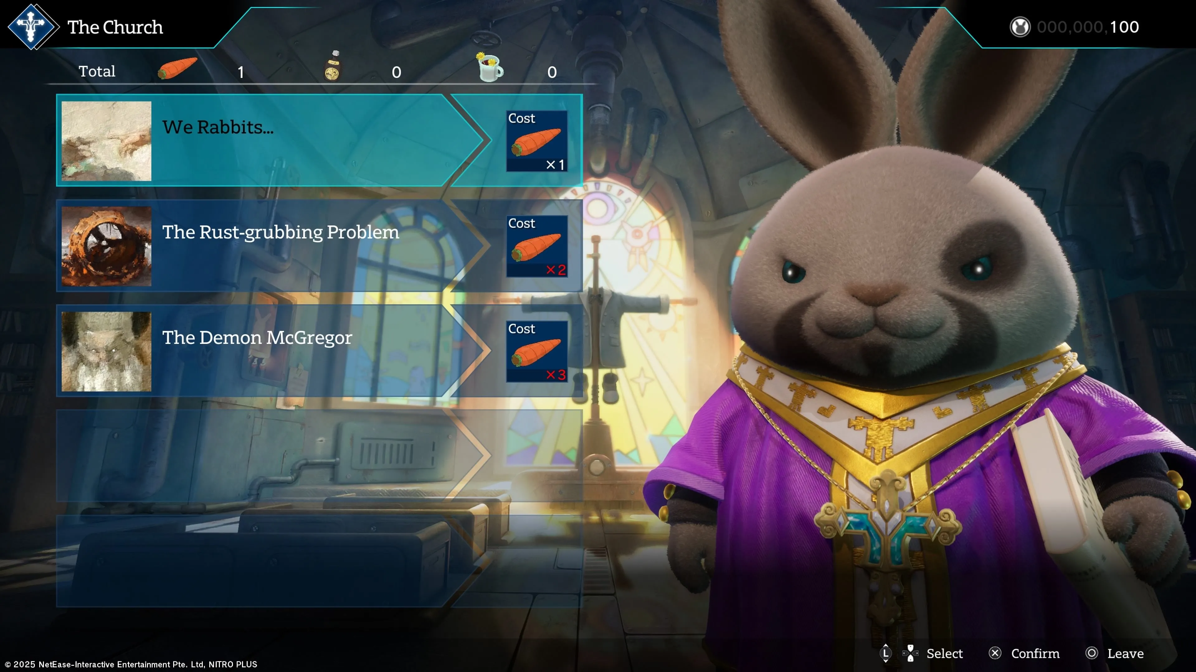 Rusty Rabbit nhà thờ khám phá tôn giáo thỏ