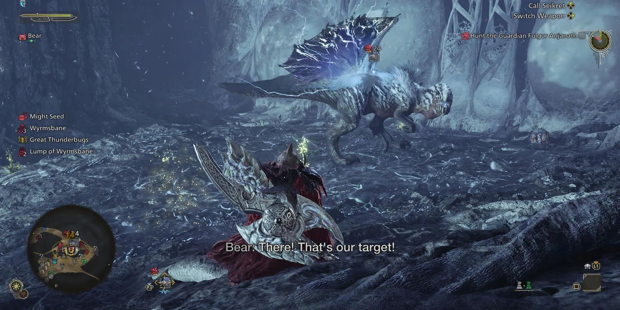 Săn Quái vật Guardian trong Monster Hunter Wilds để tăng Hunter Rank nhanh chóng