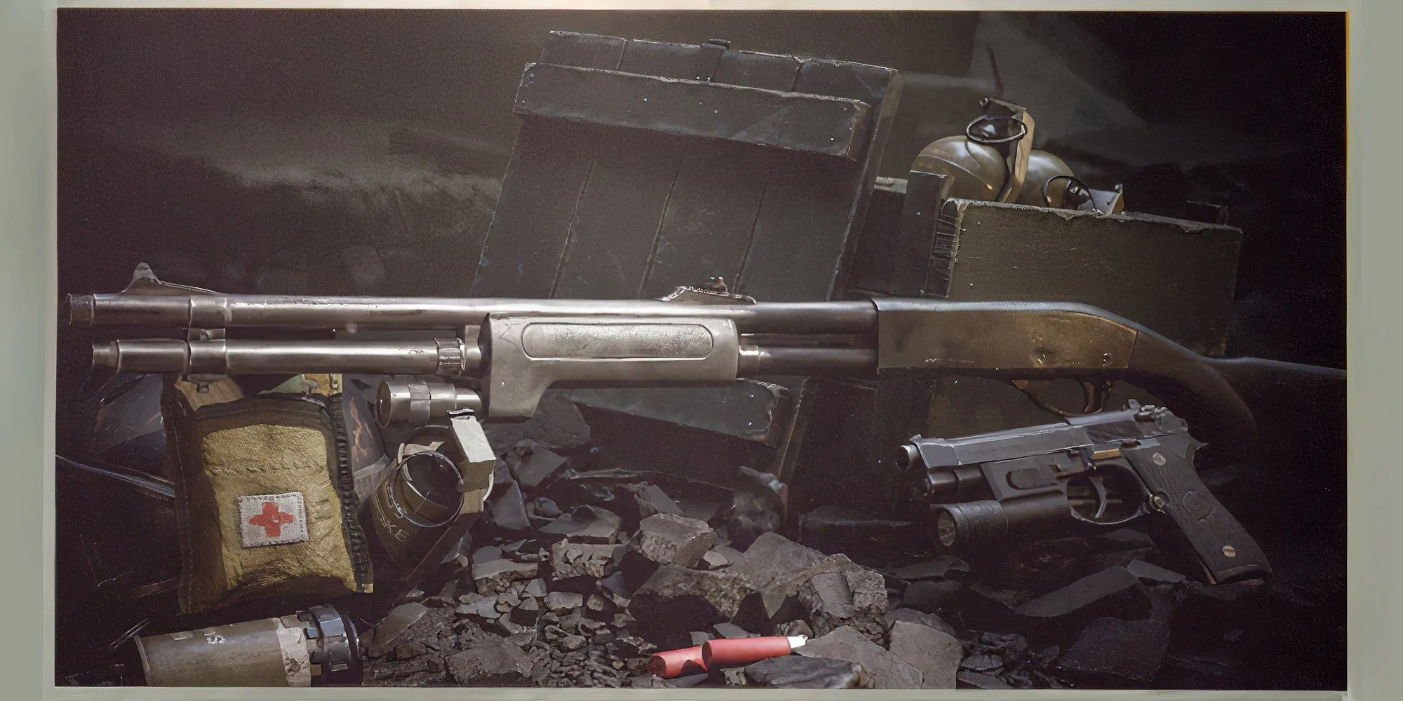 Shotgun M870 mạnh mẽ cho cận chiến trong Delta Force Black Hawk Down