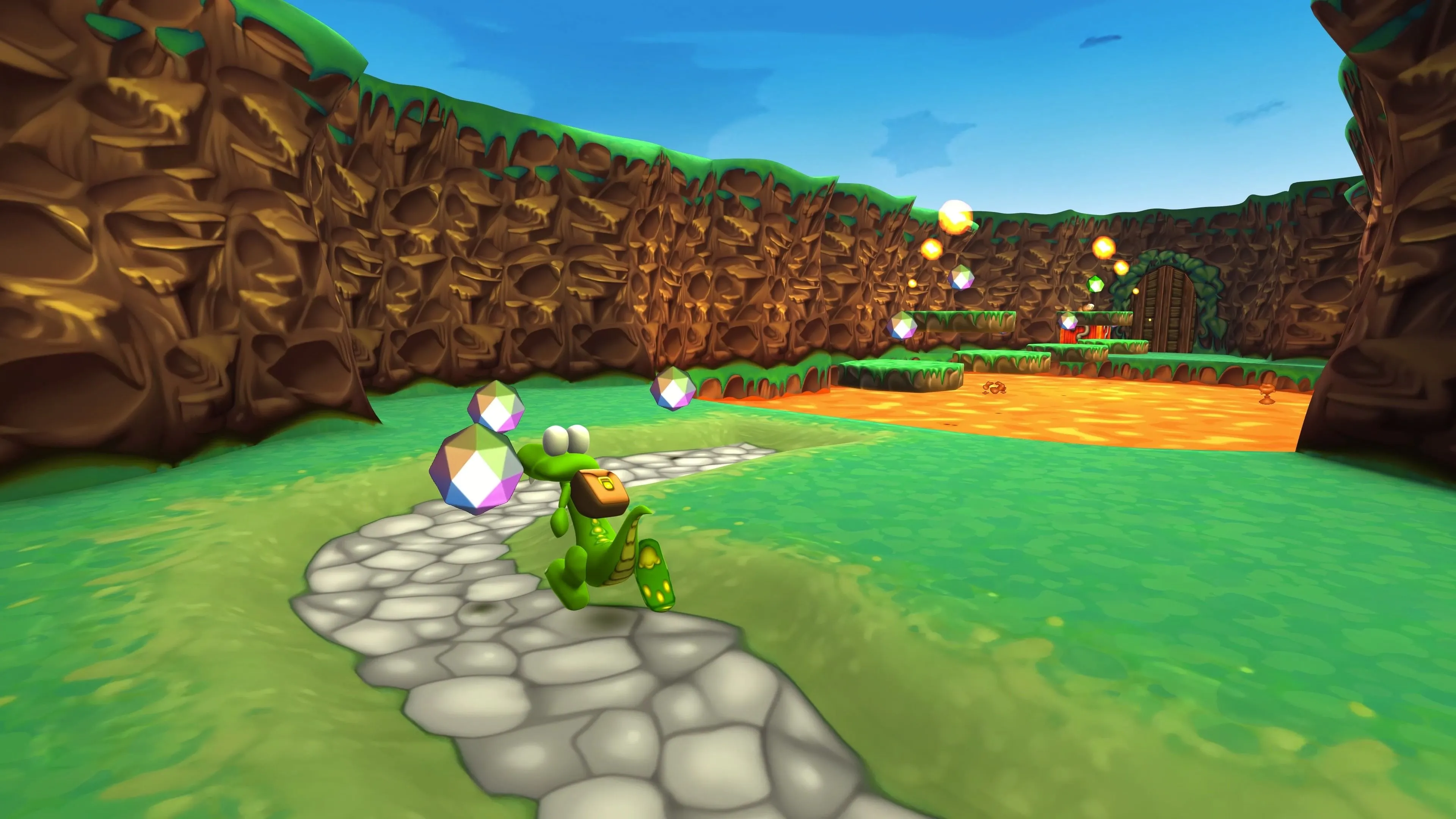 Thế giới đầy màu sắc nhưng đơn giản của Croc Remaster phiên bản làm mới
