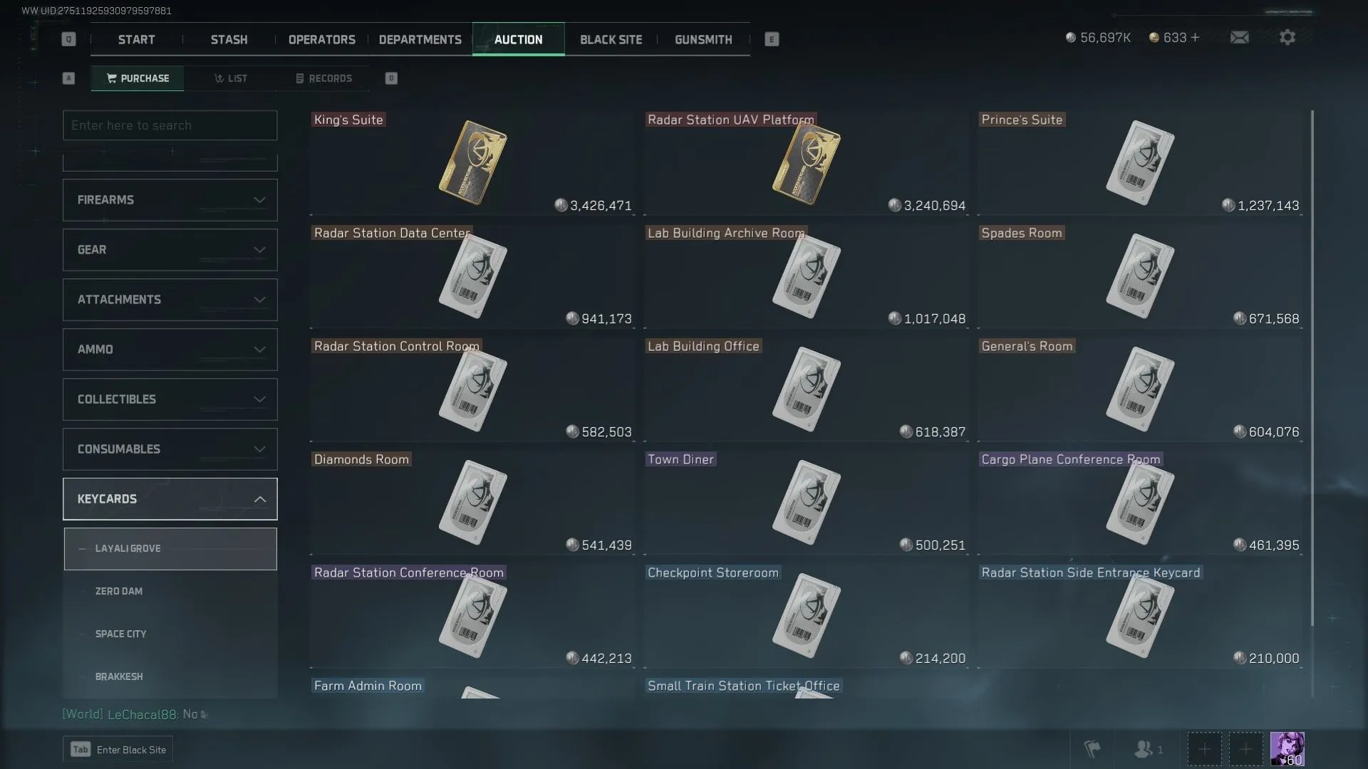Thẻ khóa (keycards) quan trọng trong Delta Force giúp mở khóa khu vực và loot đồ giá trị