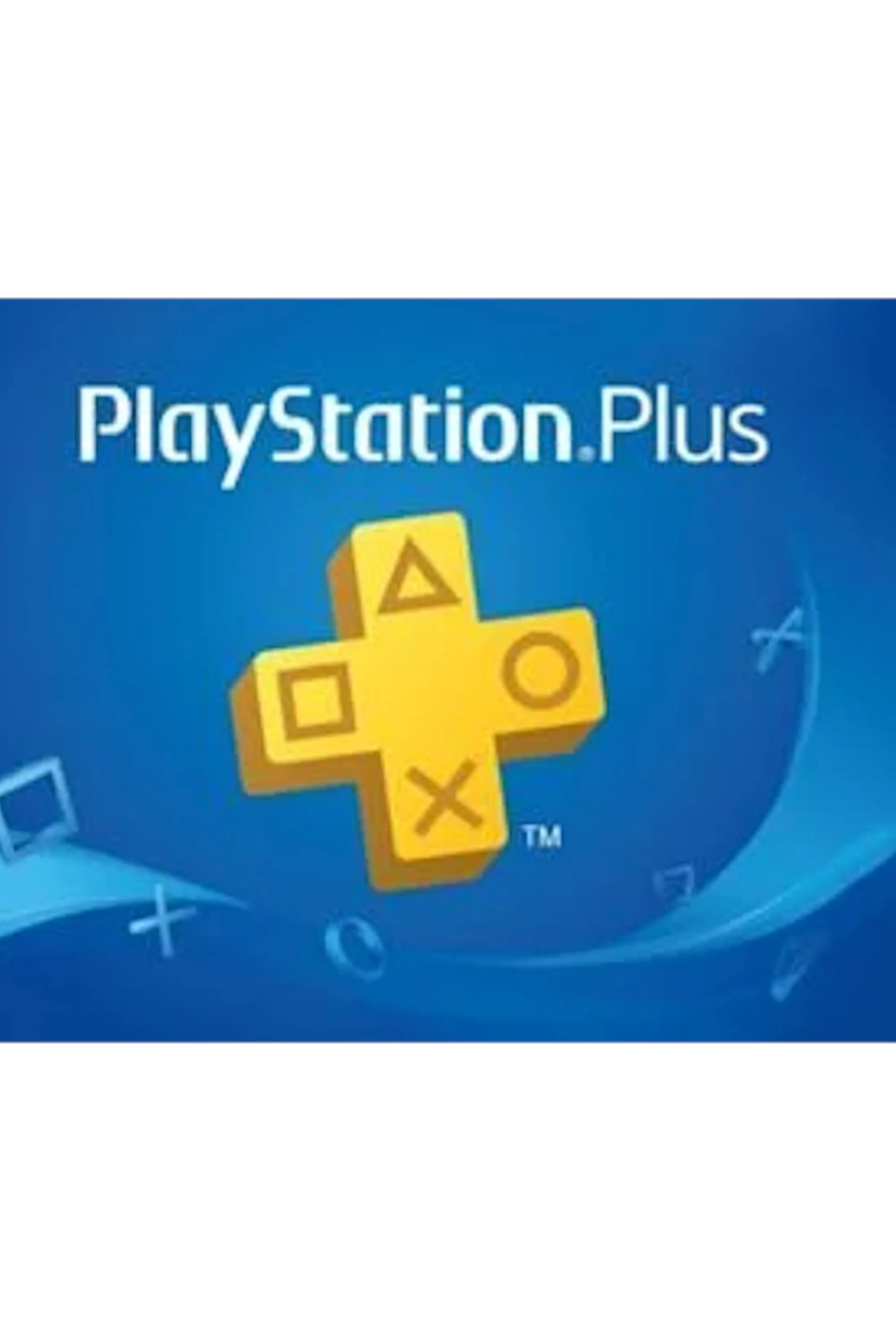 Thẻ thành viên PlayStation Plus hiển thị trên màn hình