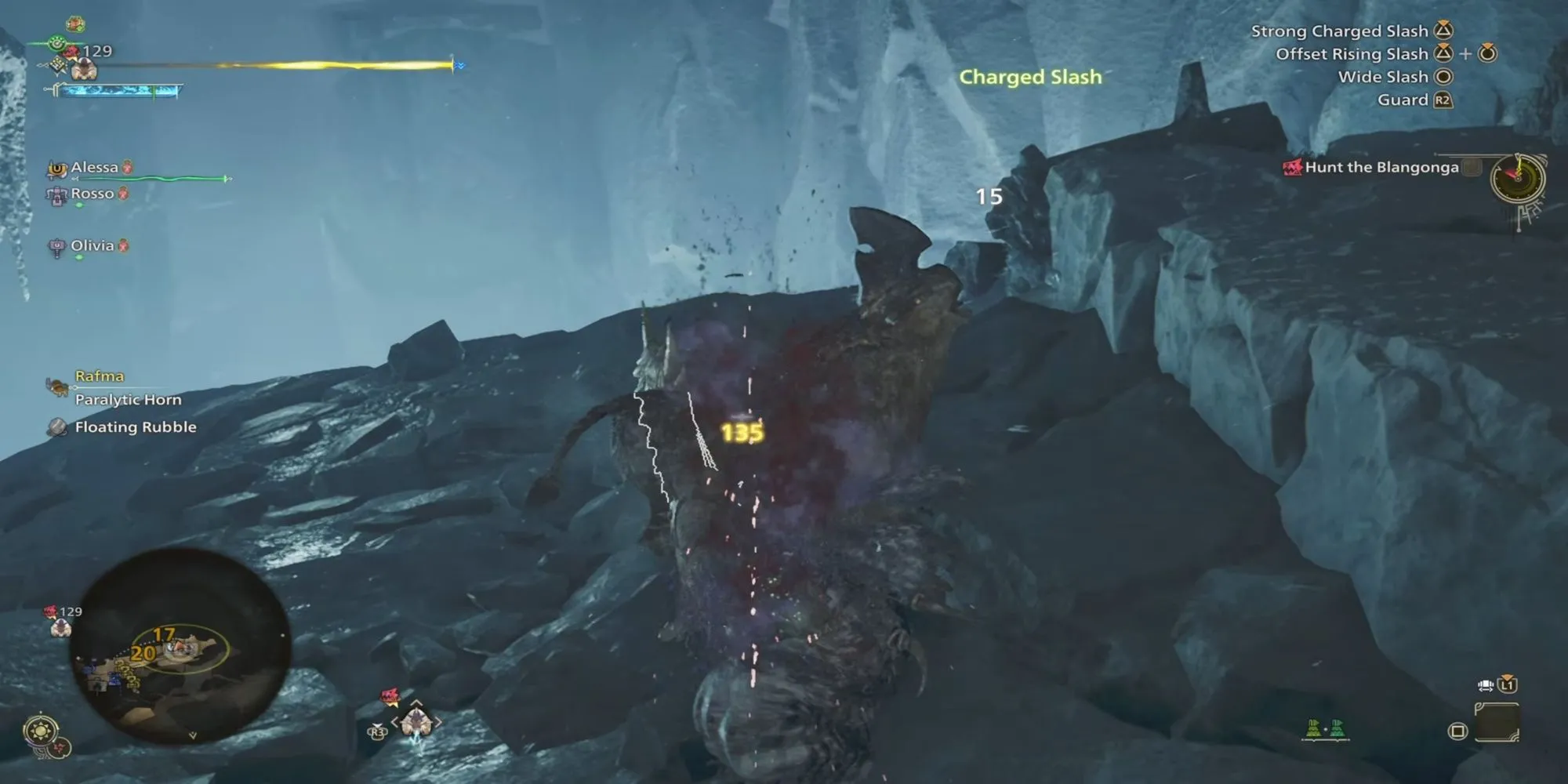 Thợ săn dùng chiến thuật đánh nhanh rút gọn với Greatsword trong Monster Hunter Wilds