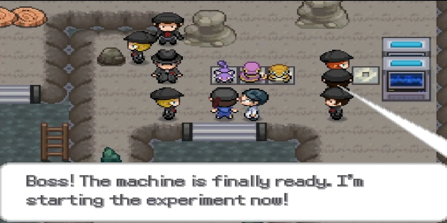 Tình tiết cốt truyện tại Núi Moon về thử nghiệm dung hợp ba trong Pokemon Infinite Fusion