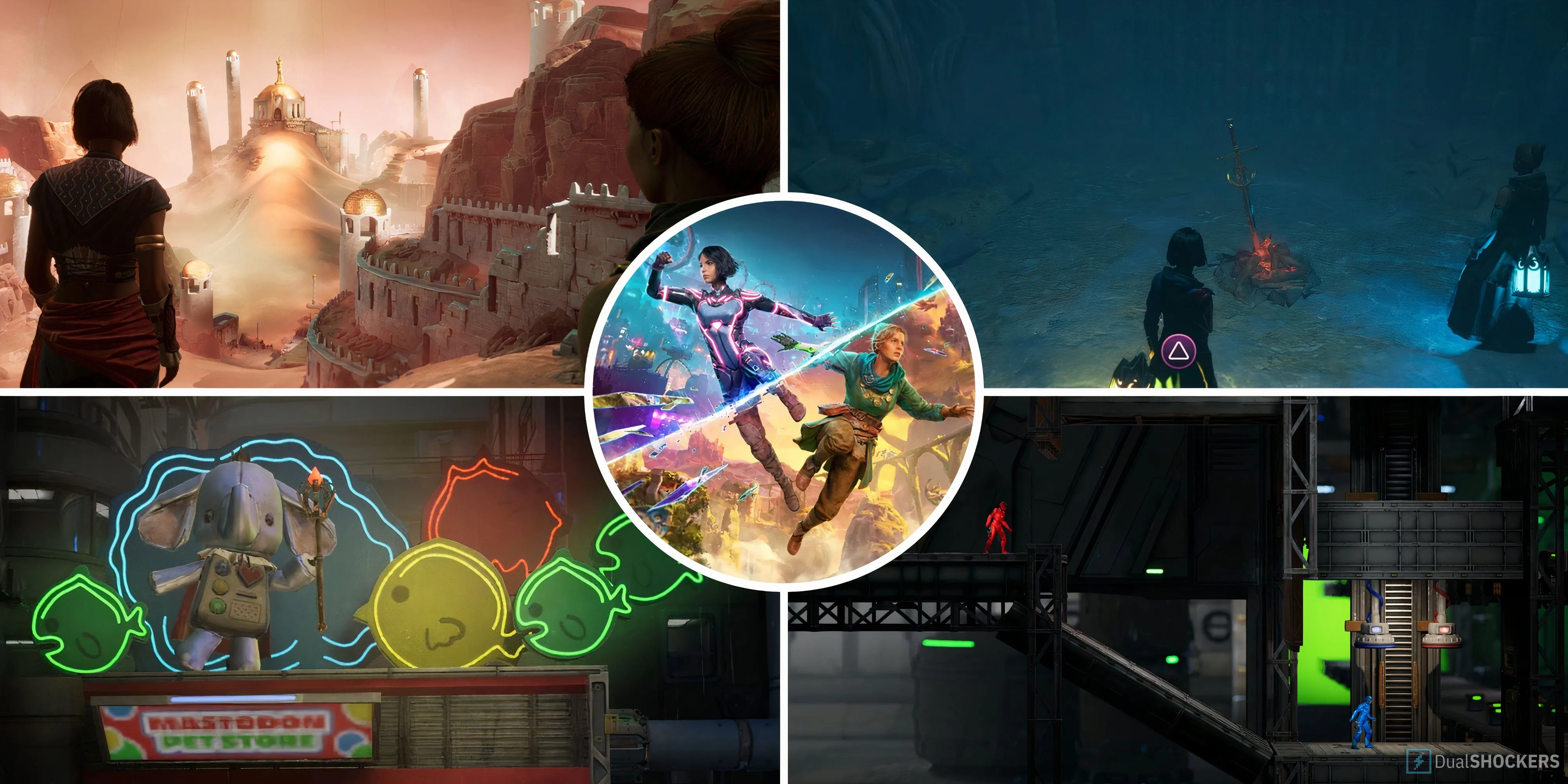 Tổng hợp các easter egg ẩn giấu trong trò chơi Split Fiction, ví dụ về bí mật trong game.