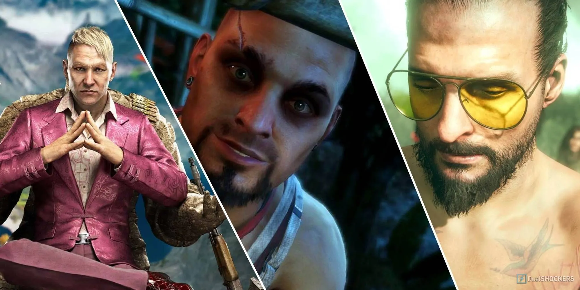 Tổng hợp các nhân vật phản diện Far Cry: Pagan Min, Vaas và Joseph Seed