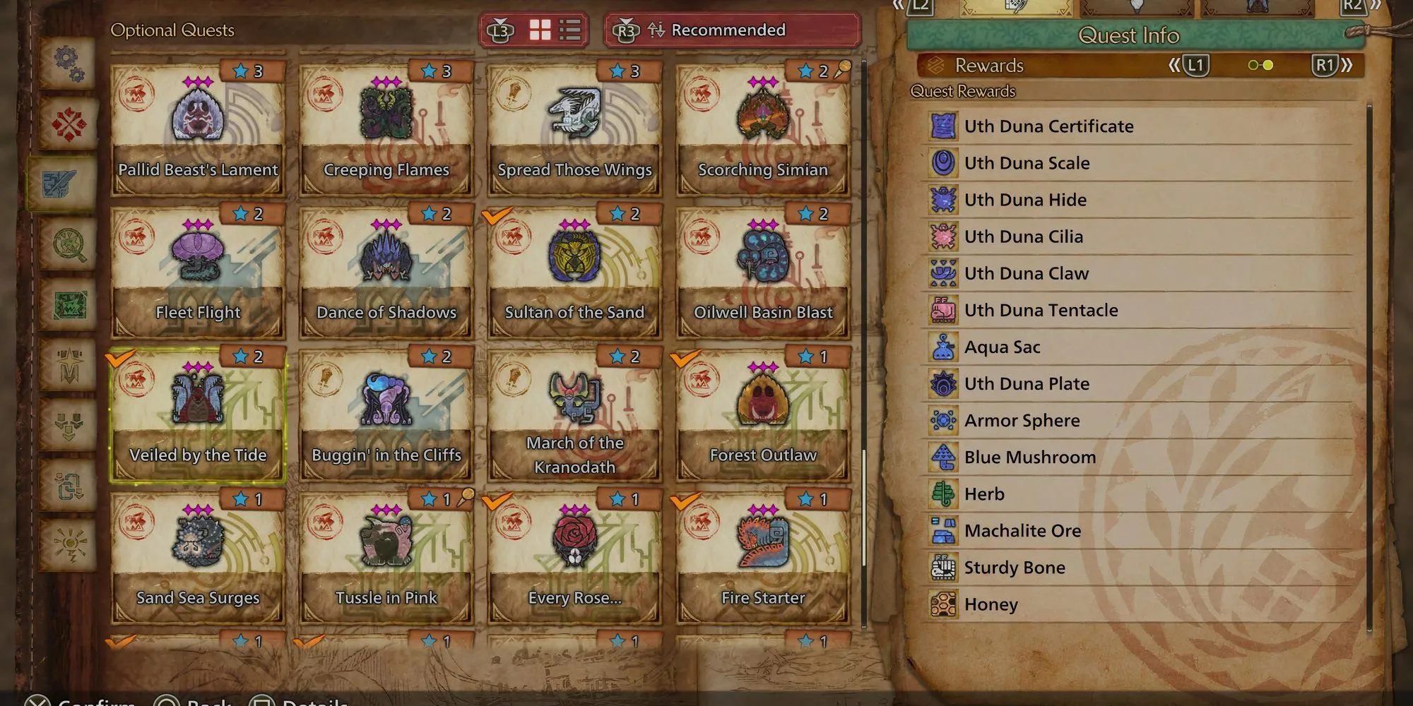 Tổng hợp phần thưởng giá trị khi đánh bại Uth Duna trong Monster Hunter Wilds