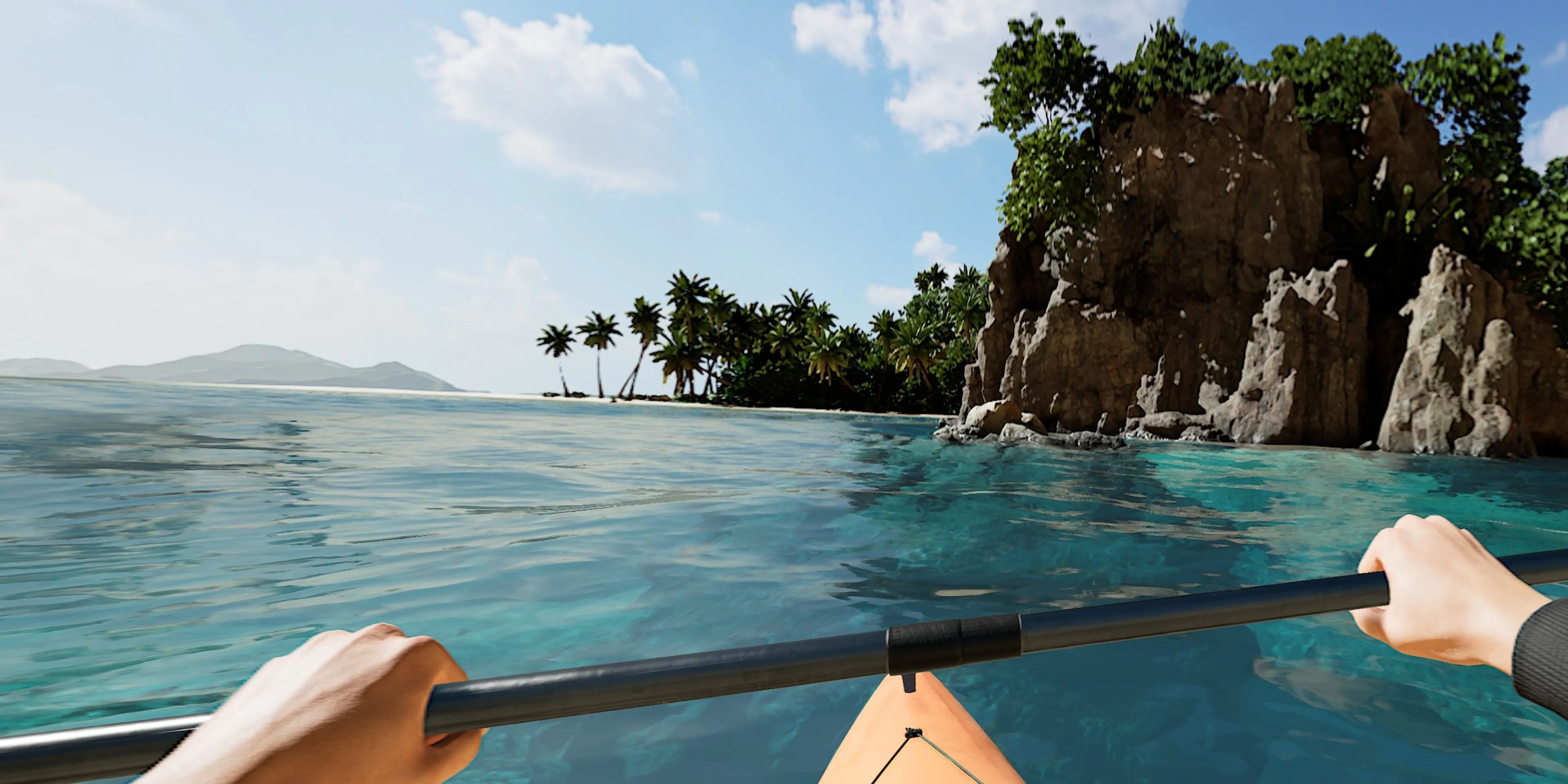 Trải nghiệm chèo kayak thực tế ảo tại Costa Rica trong Kayak VR: Mirage trên PSVR2