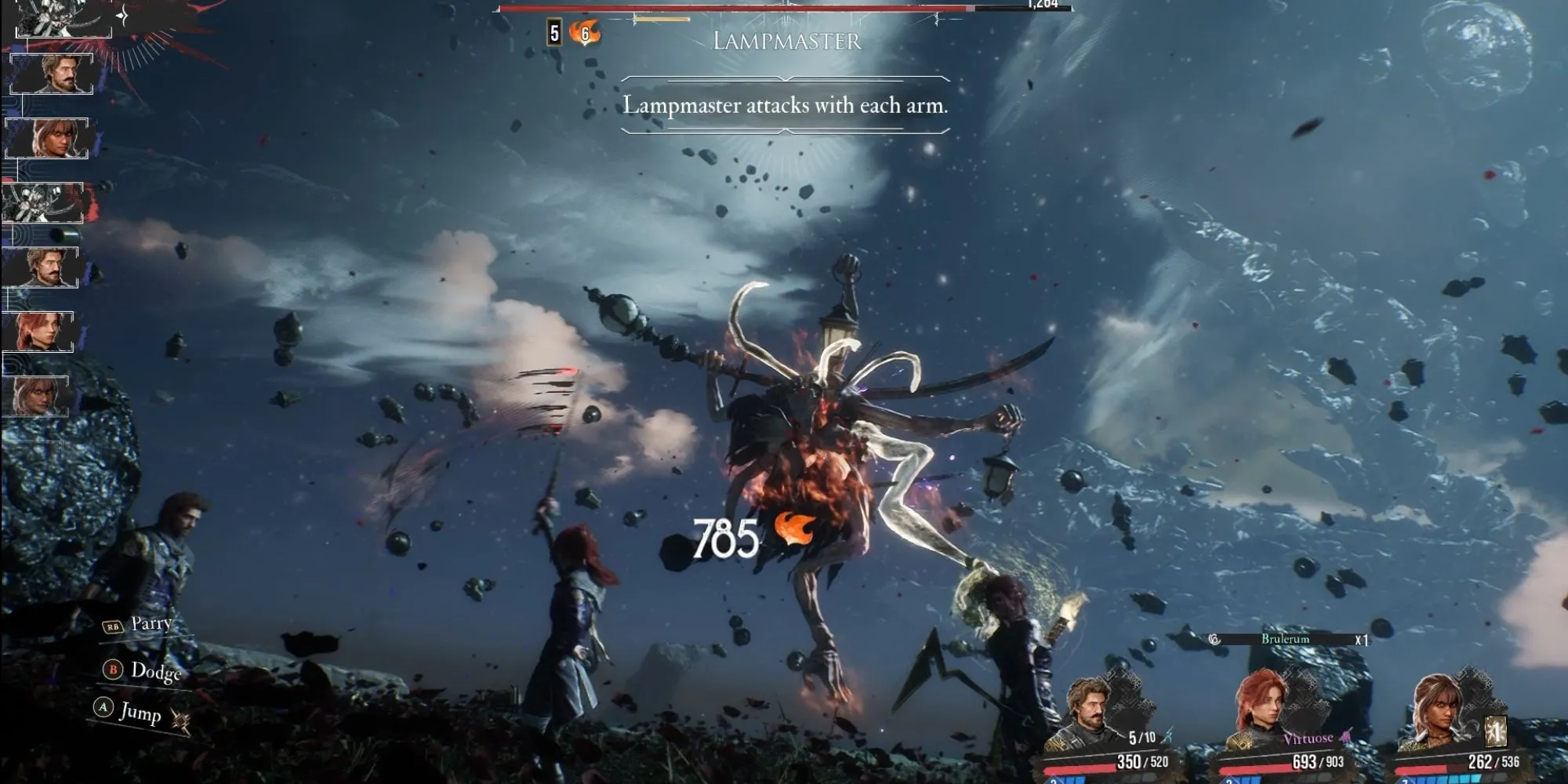Trận đấu boss Lampmaster hoành tráng trong Clair Obscur: Expedition 33 đầy thử thách