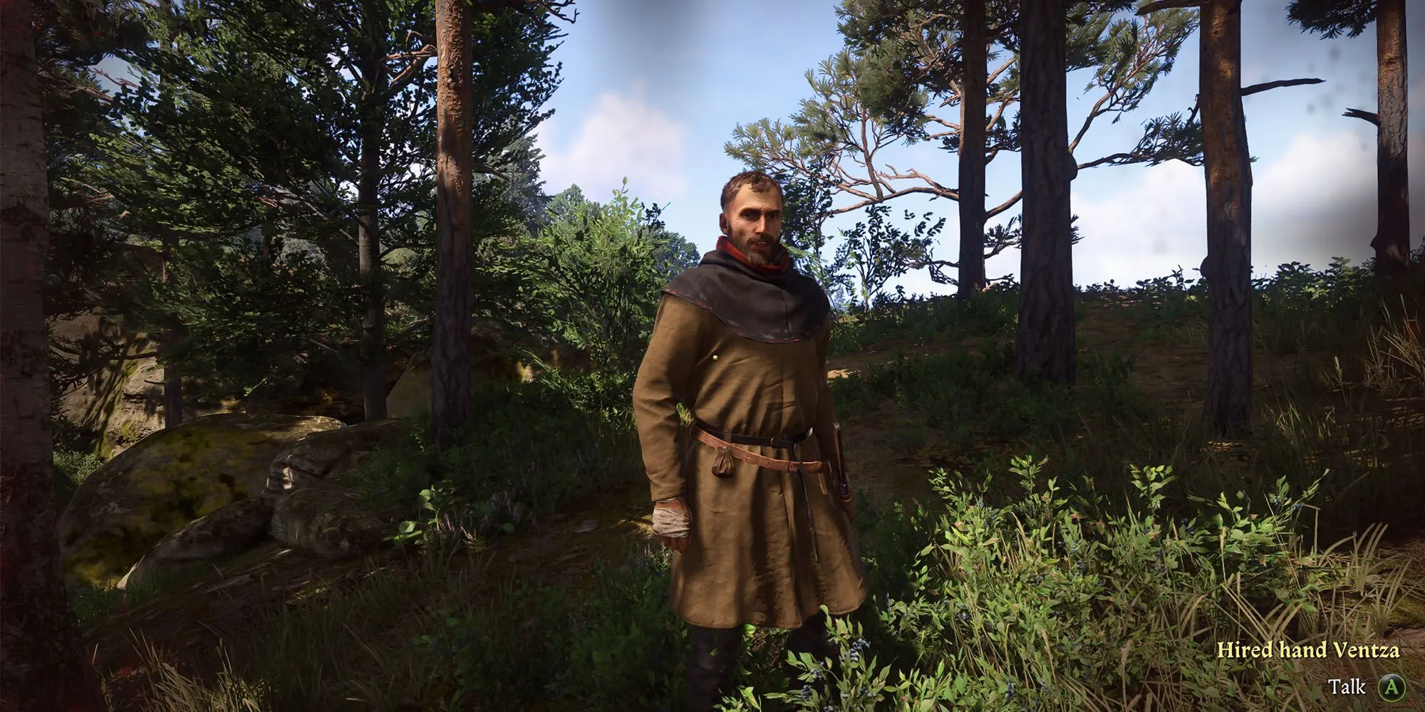 Vị trí của tên làm thuê Ventza trên bản đồ trong Kingdom Come Deliverance 2