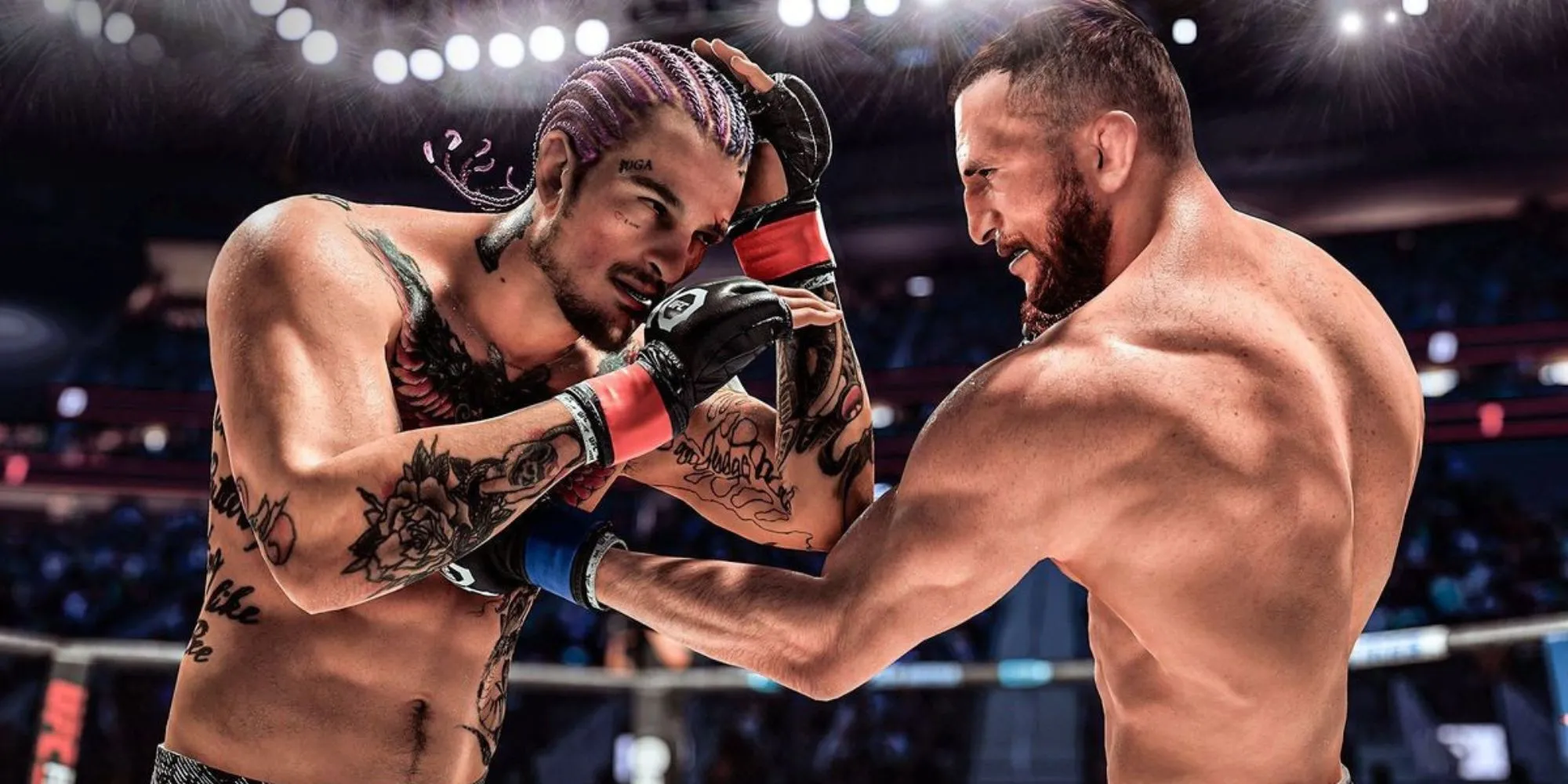 Võ sĩ Sean O'Malley trong game UFC 5 trên PS5 Pro