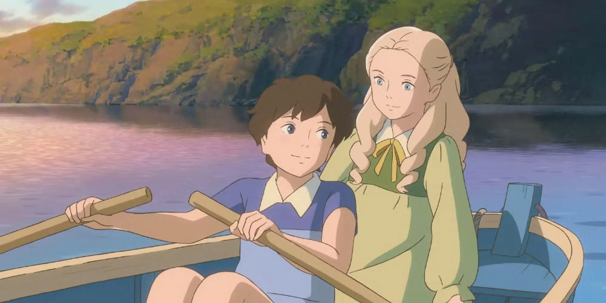 Anna và Marnie trong phim Khi Marnie Ở Đó