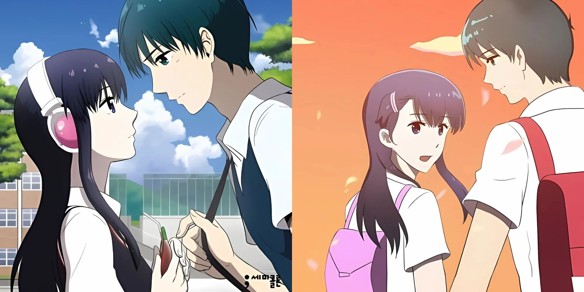 Baek Ma-ri và Jung Jae-min cùng cây vĩ cầm trong Orange Marmalade