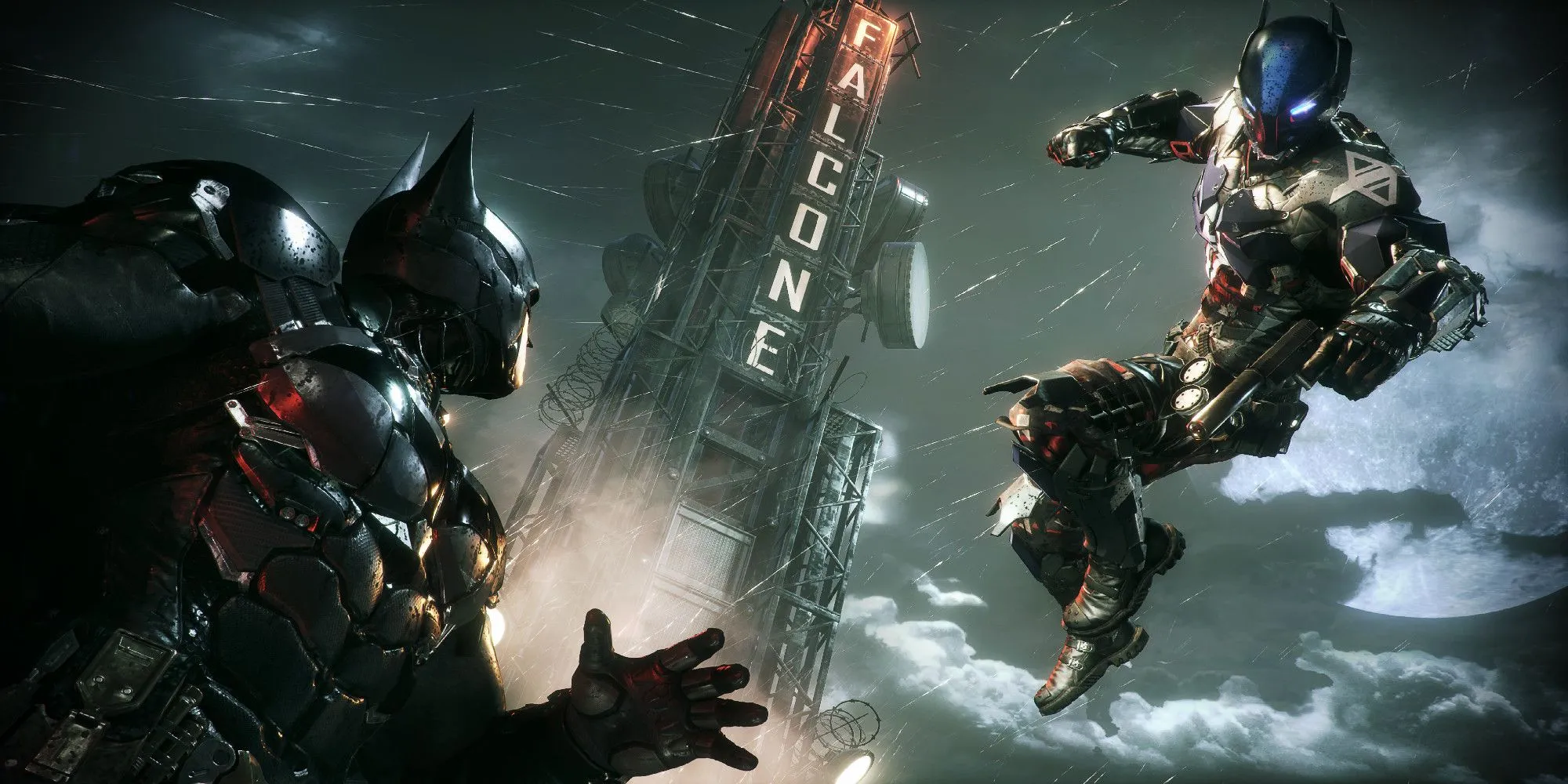 Batman Arkham Knight Batman fighting the Arkham Knight
