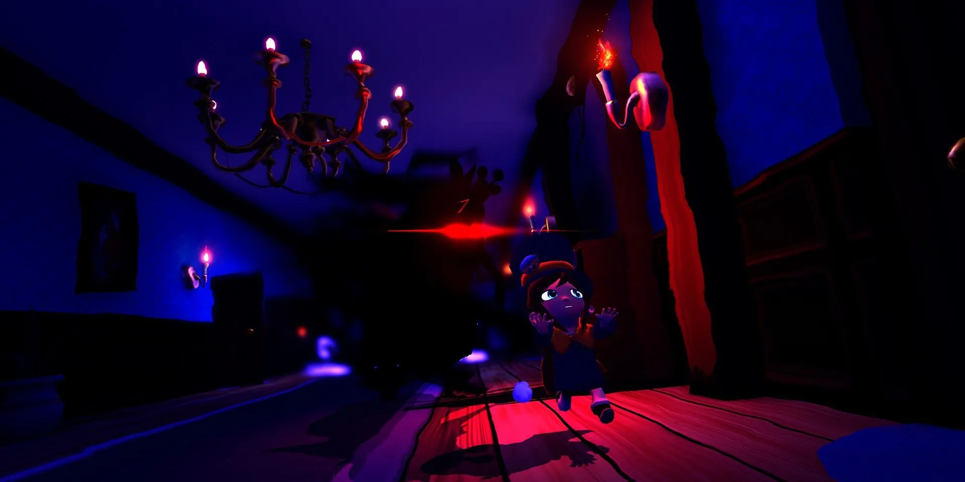 Bị Nữ hoàng Vanessa truy đuổi trong game A Hat in Time