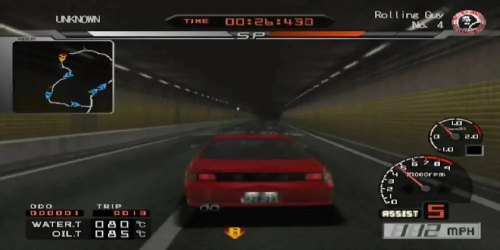 Cảnh đua xe ấn tượng trong Tokyo Xtreme Racer 3 trên hệ máy PS2