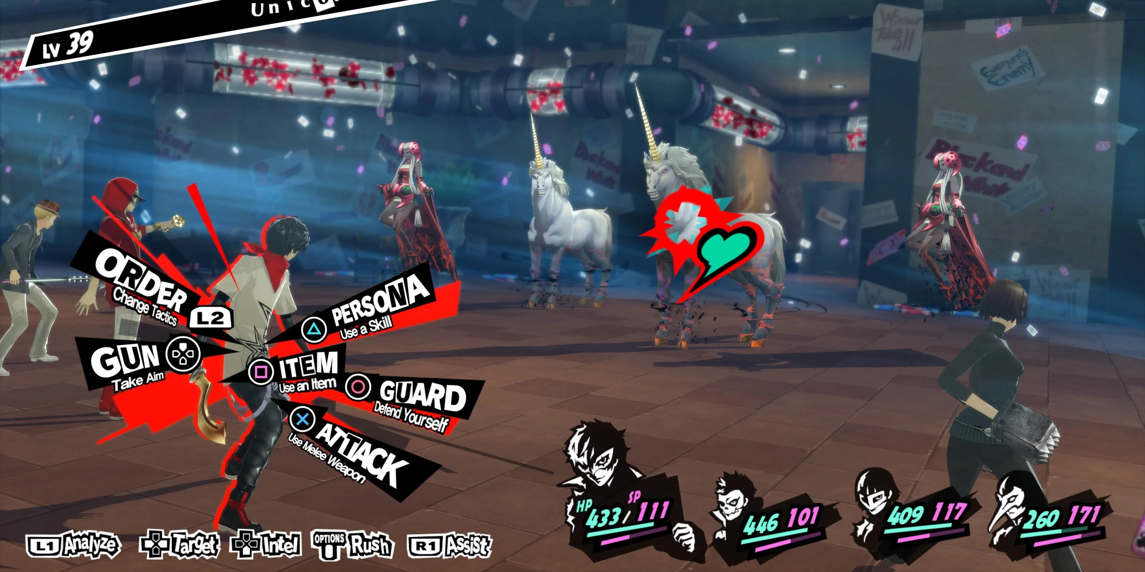 chiến đấu trong persona 5 royal