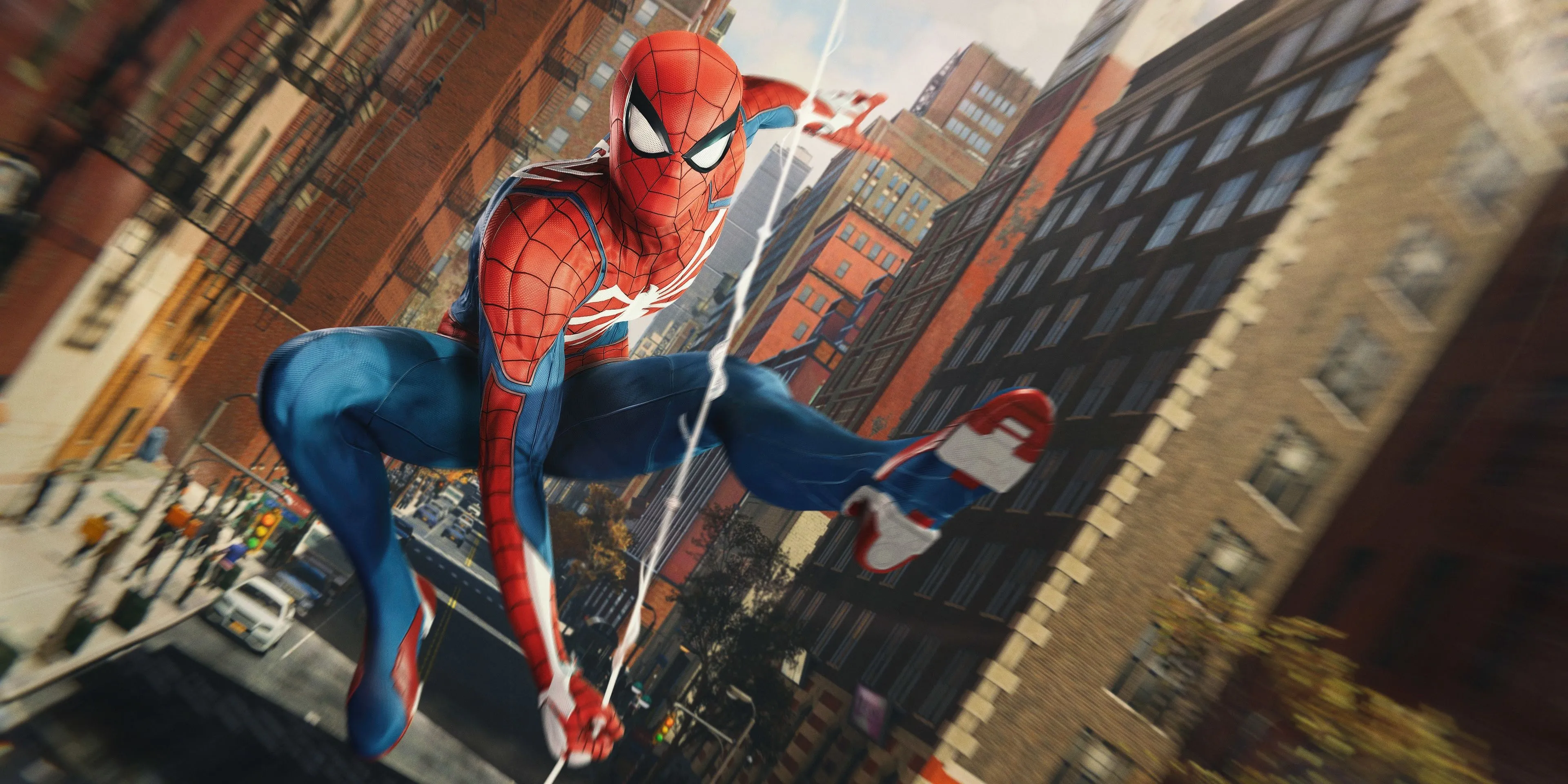Đu tơ trong Marvel's Spider-Man