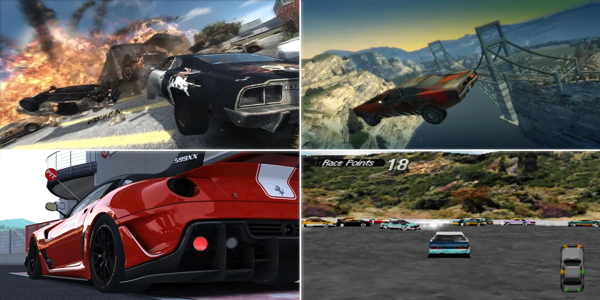 Game đua xe với các loại hình đua độc đáo