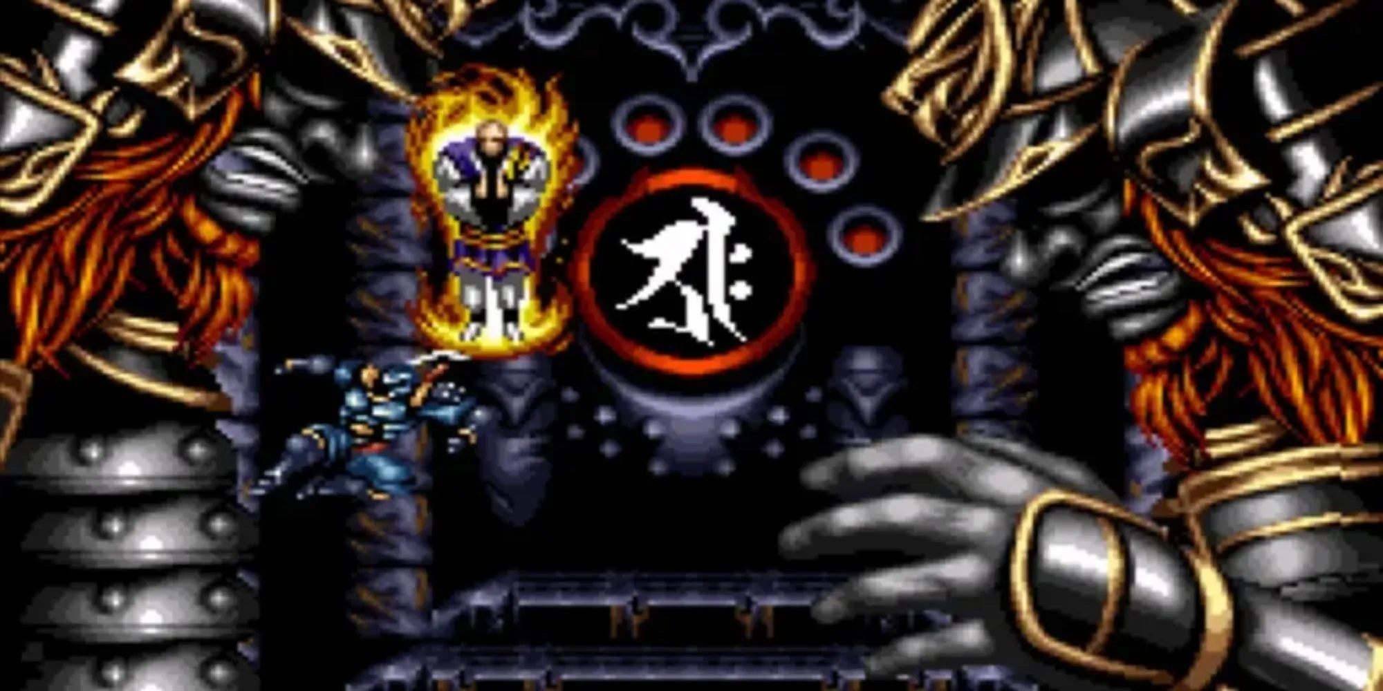 Hagane The Final Conflict cyborg ninja SNES