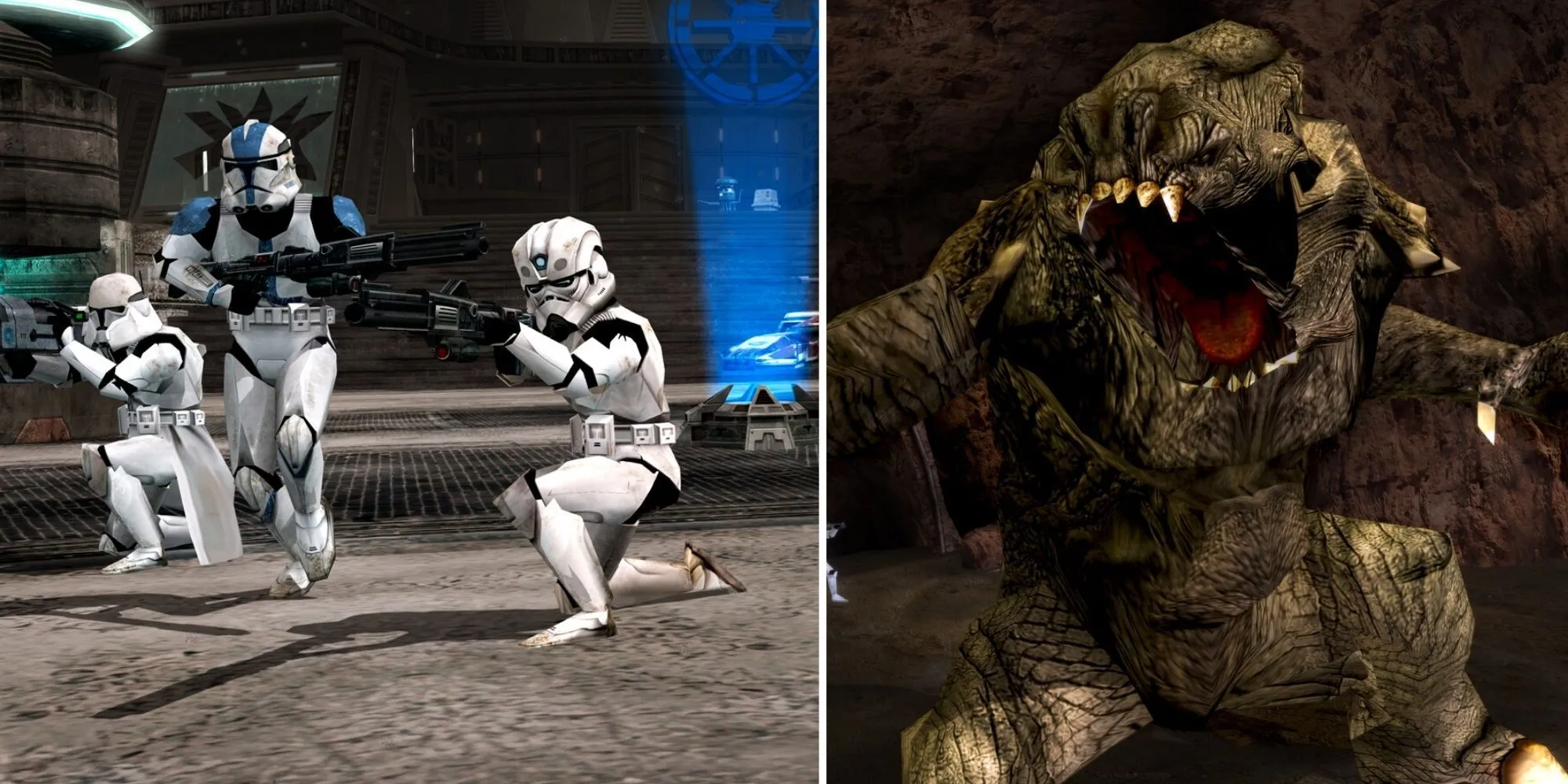 Hình ảnh so sánh Star Wars Battlefront Classic Collection