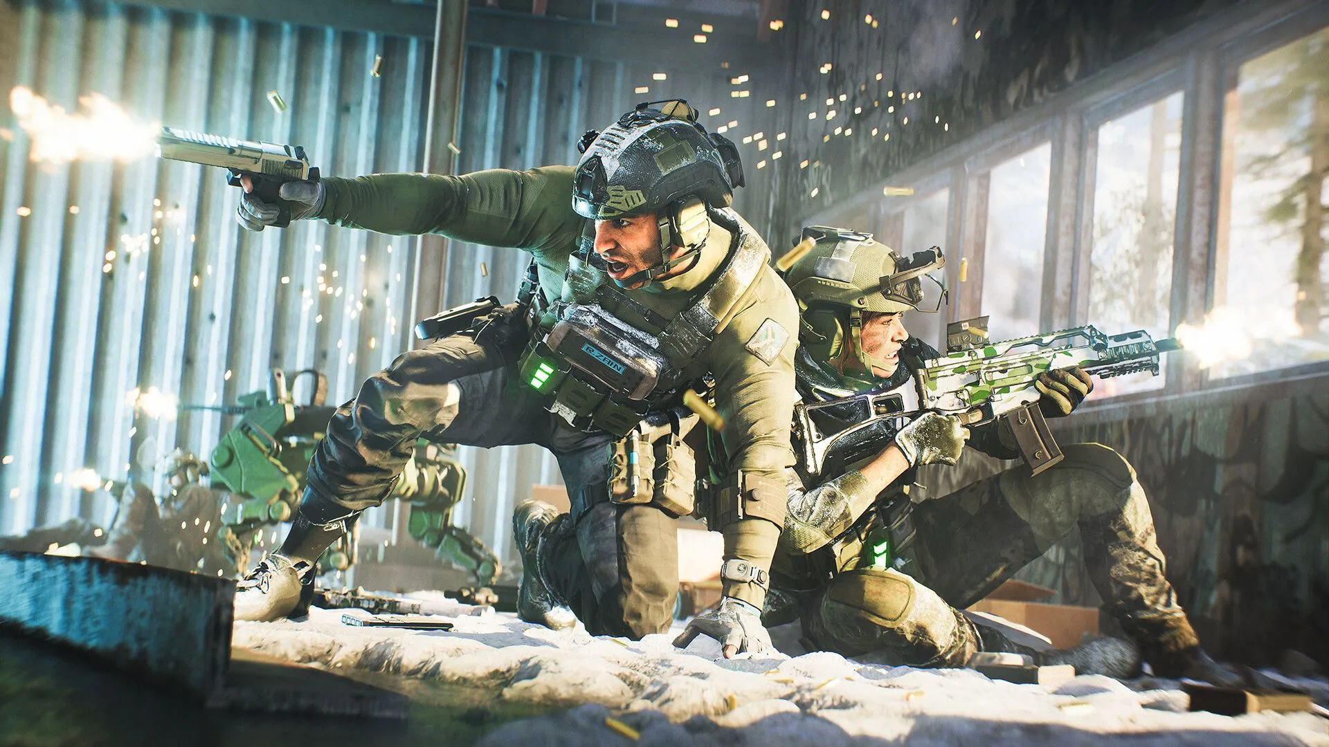 Hình ảnh về môi trường trong Battlefield 2042