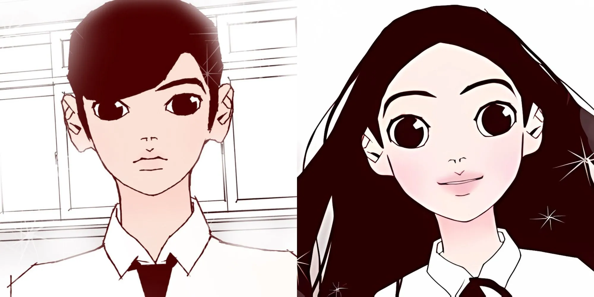 Jo-jo và hai chàng trai Sun-oh, Hye-yeong với chiếc điện thoại Love Alarm