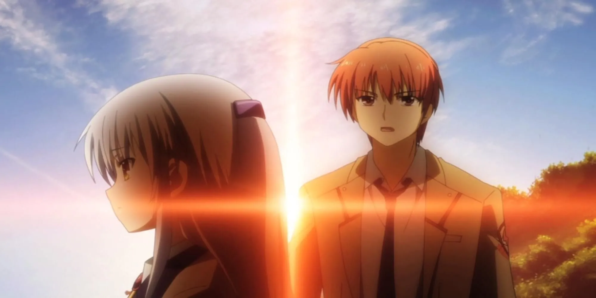 Kanade “Angel” Tachibana và Yuzuru Otonashi từ anime Angel Beats!