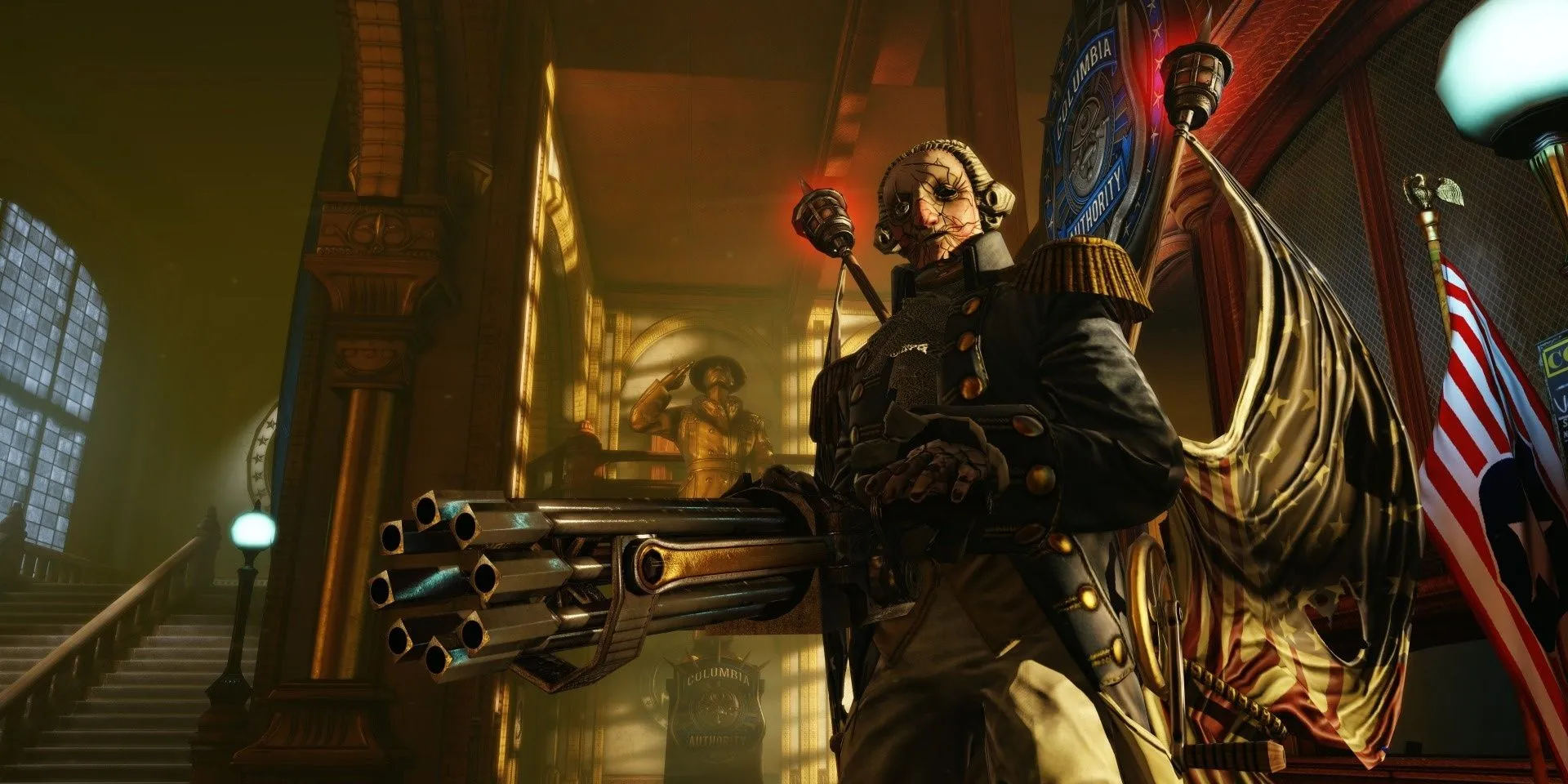 Kẻ thù Motorized Patriot đáng sợ trong BioShock Infinite