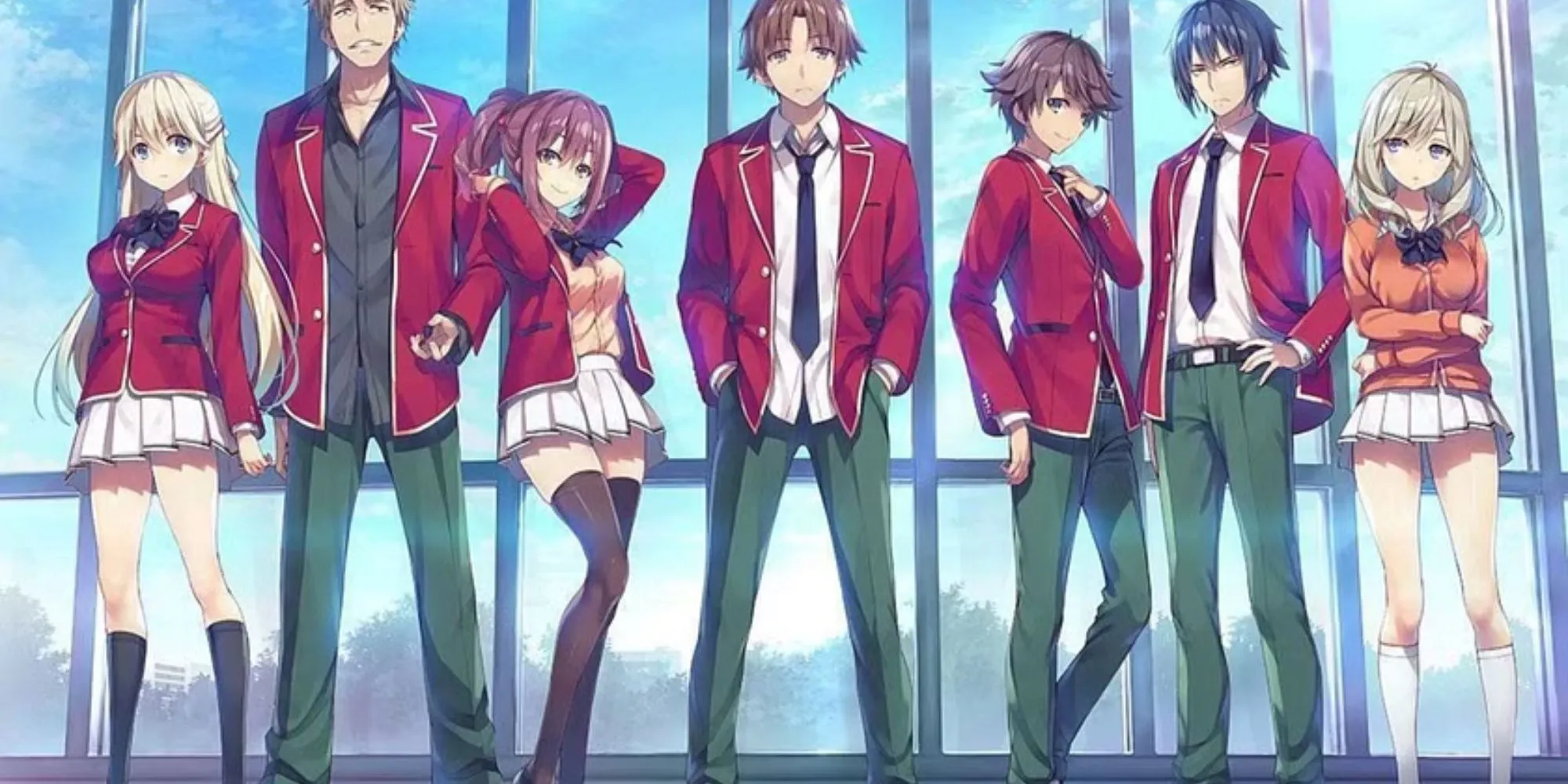 Kiyotaka Ayanokoji, nhân vật trung tâm đầy bí ẩn của anime Classroom of the Elite, một bộ óc chiến thuật thiên tài.