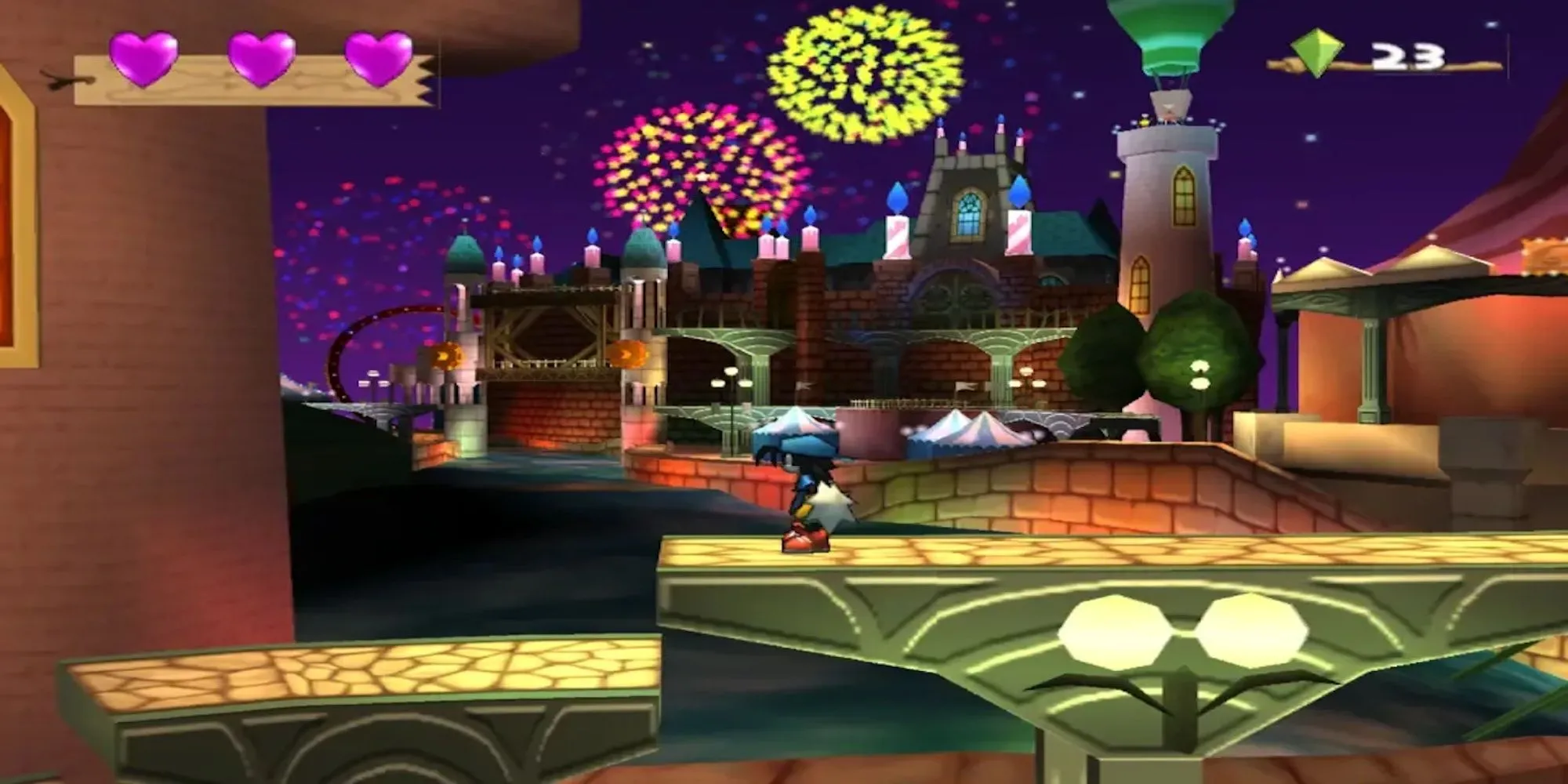 Klonoa 2 Lunatea's Veil - game đi cảnh 2.5D trên PS2