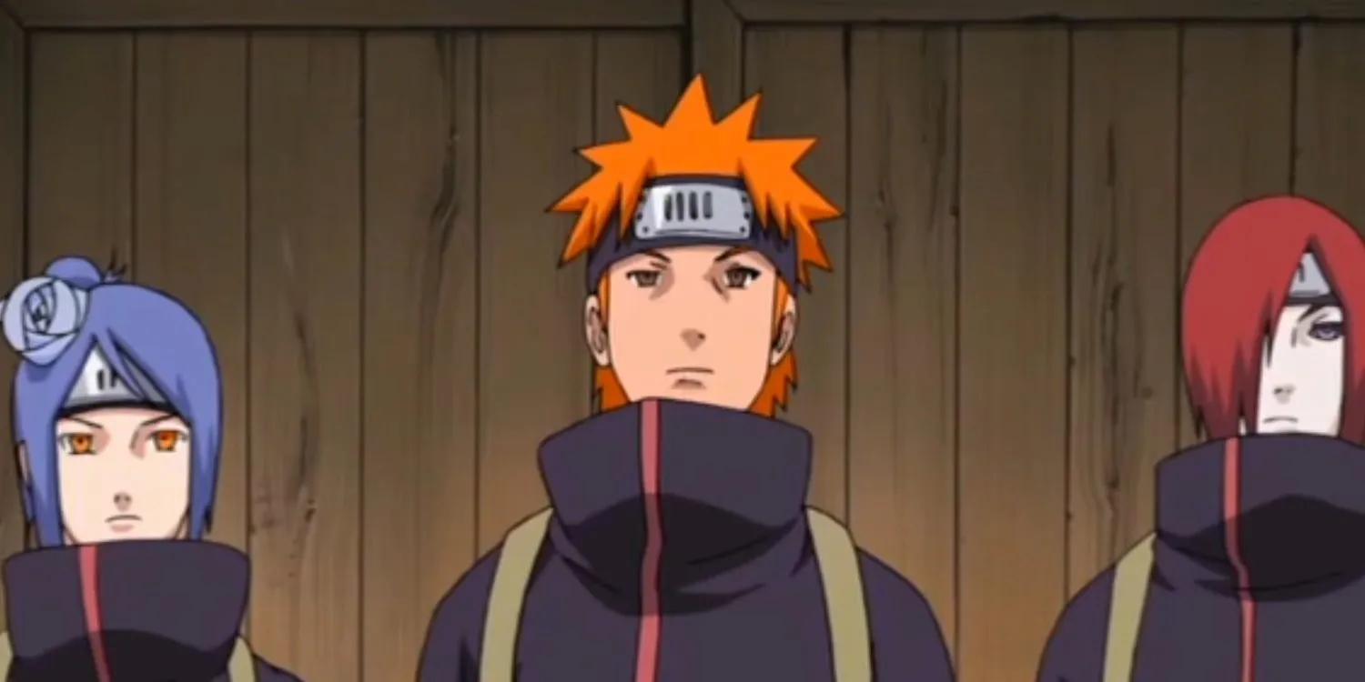 Konan nhớ về Yahiko và Nagato, thể hiện lòng trung thành
