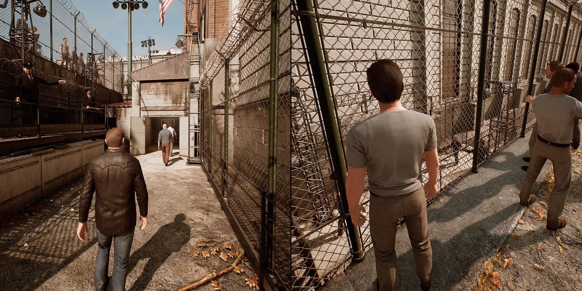 Leo và Vincent trong nhà tù ở A Way Out