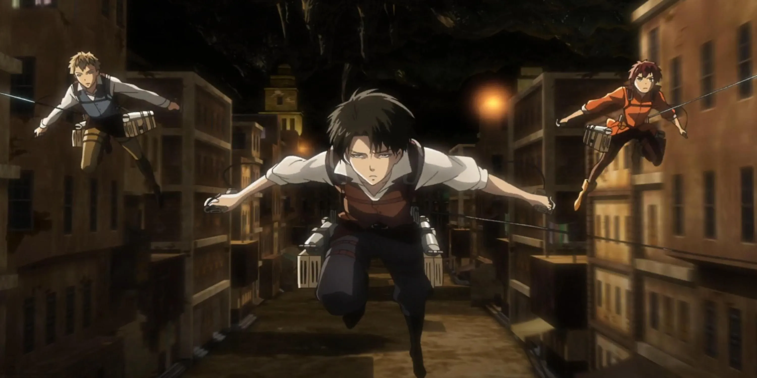 Levi Ackerman thời trẻ ở thế giới ngầm trước khi gia nhập Quân Đoàn Trinh Sát