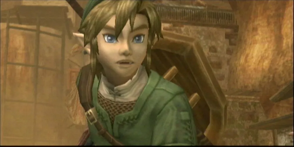 Link và Midna trong dạng sói từ The Legend of Zelda Twilight Princess