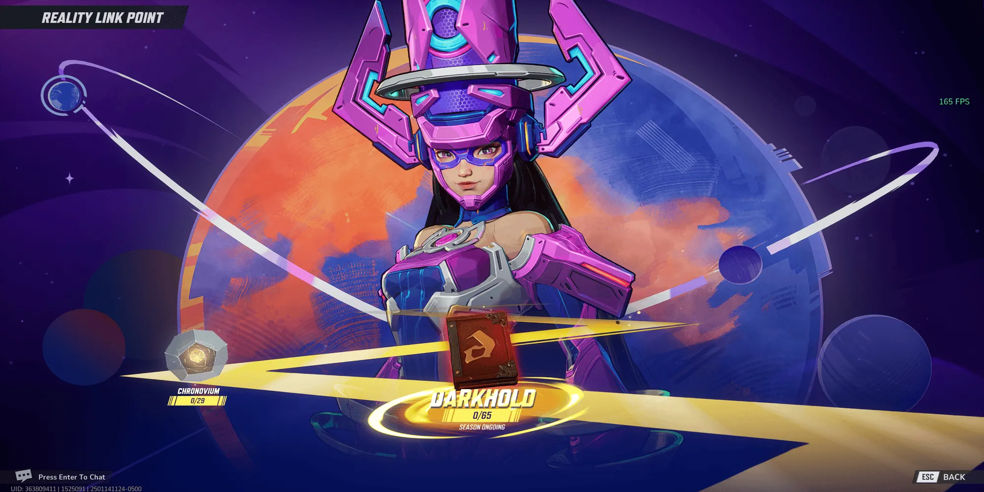 Màn hình hiển thị Battle Pass của Marvel Rivals