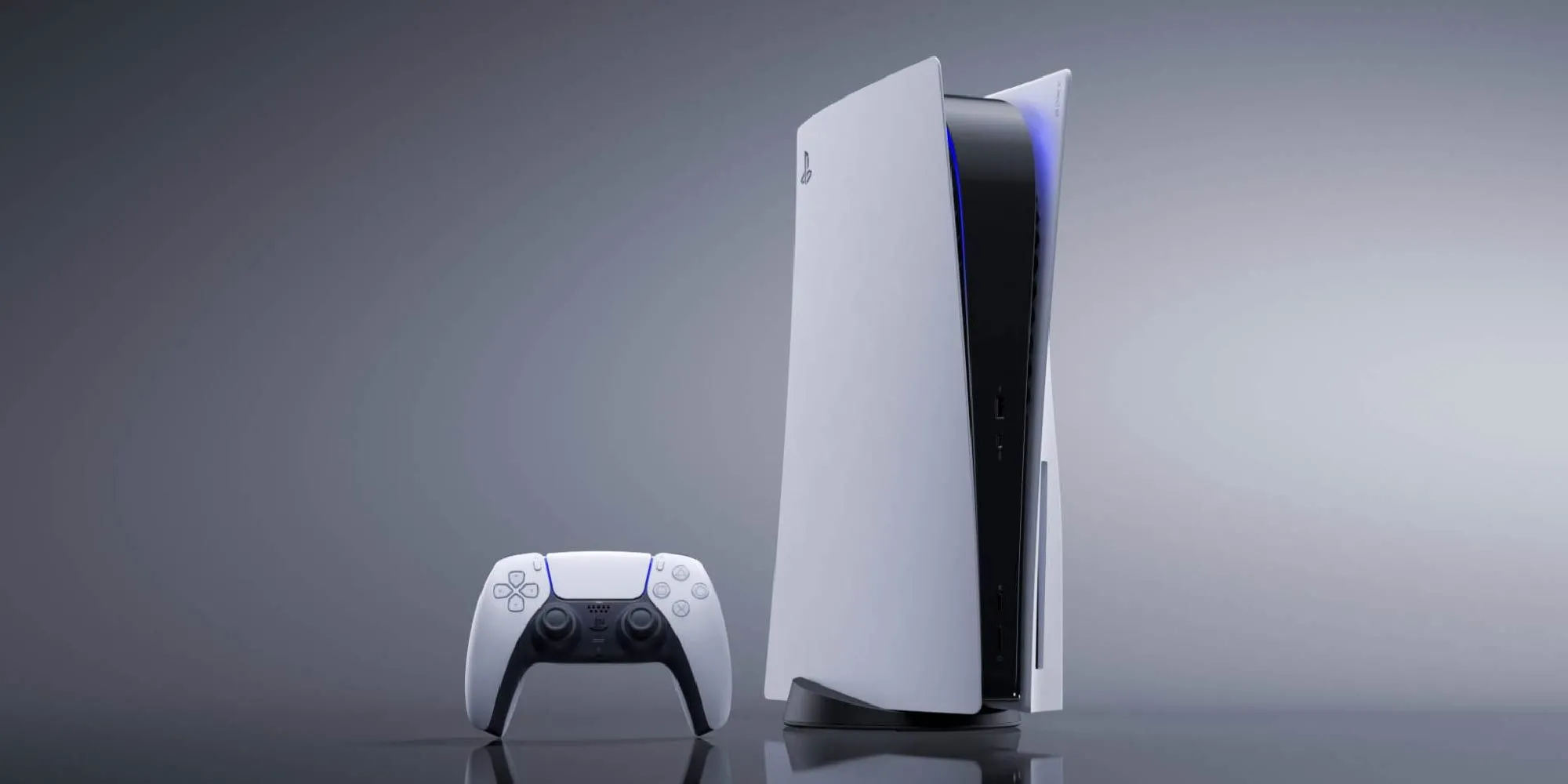 Máy chơi game PlayStation 5 và tay cầm DualSense Edge, sản phẩm đang được giảm giá trong chương trình Days of Play của Sony.