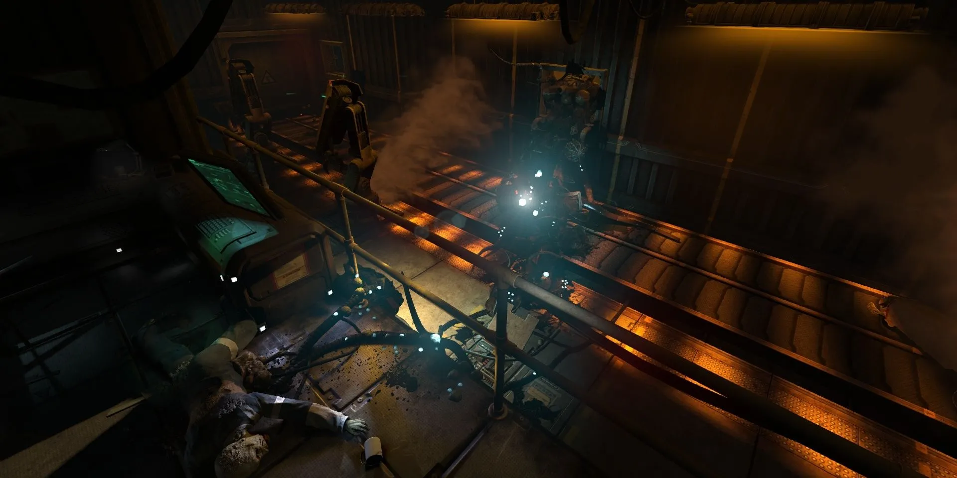 Máy móc bị phá hủy trong game kinh dị khoa học viễn tưởng SOMA