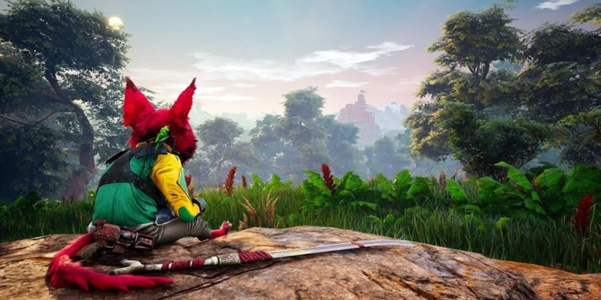 Môi trường đầy màu sắc nhưng trống trải của thế giới Biomutant