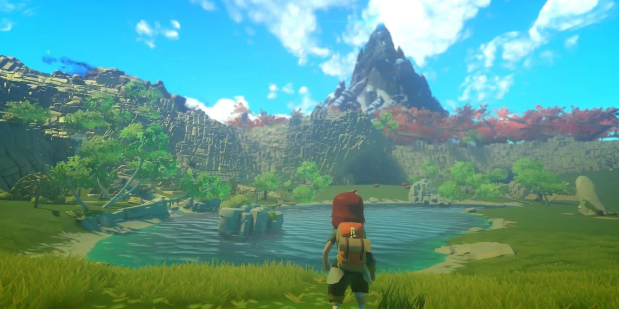 Một khung cảnh hùng vĩ trong Yonder: The Cloud Catcher Chronicles