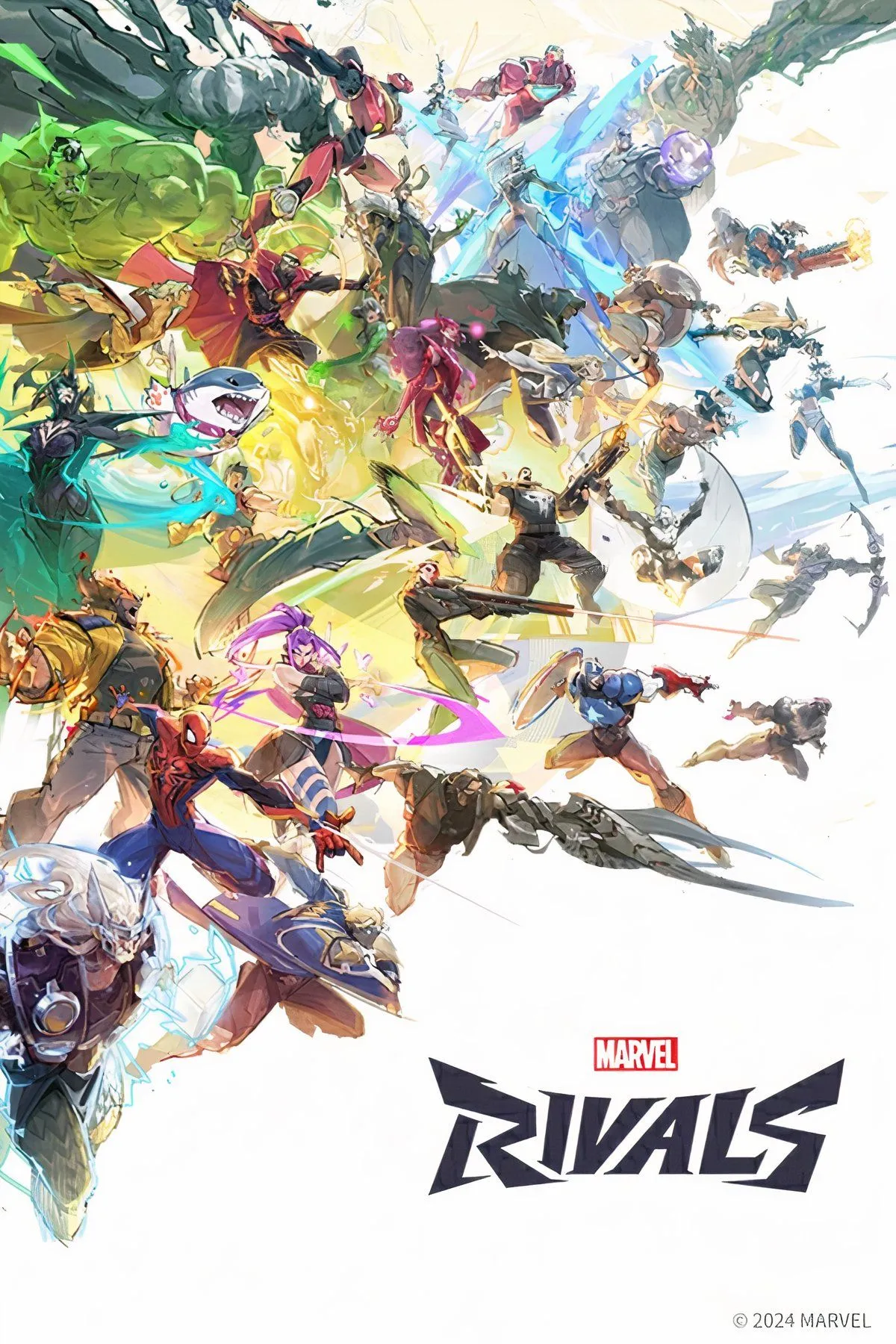 Một pha giao tranh mãn nhãn giữa các anh hùng trong Marvel Rivals