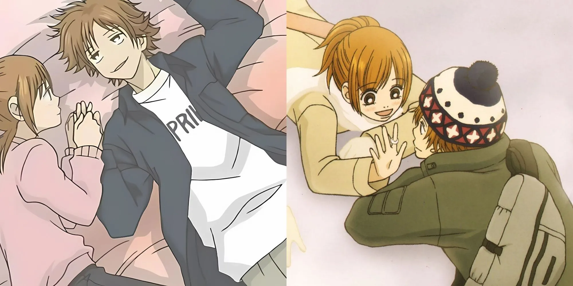 Nanami Takahashi và Motoharu Yano nhìn về phía chân trời trong Bokura ga Ita
