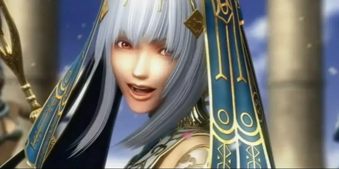Nhân vật Aeron chiến đấu trong Pandora's Tower trên Wii