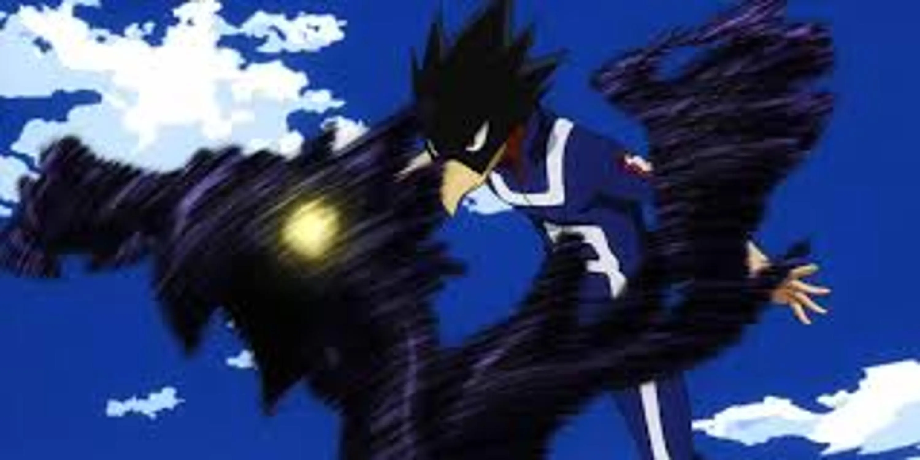 Nhân vật Fumikage Tokoyami từ My Hero Academia